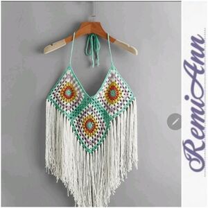 Tied Backless Colorblock Asymmetric